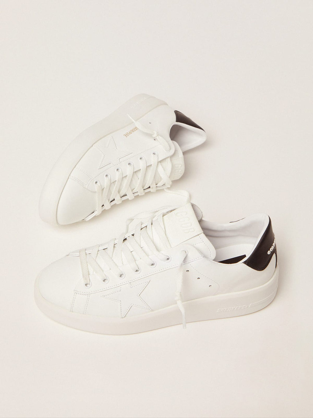 Women's Purestar with black heel tab| Golden Goose