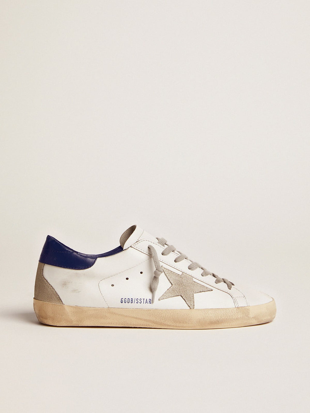 Women's blue and white Super-Star sneakers| Golden Goose