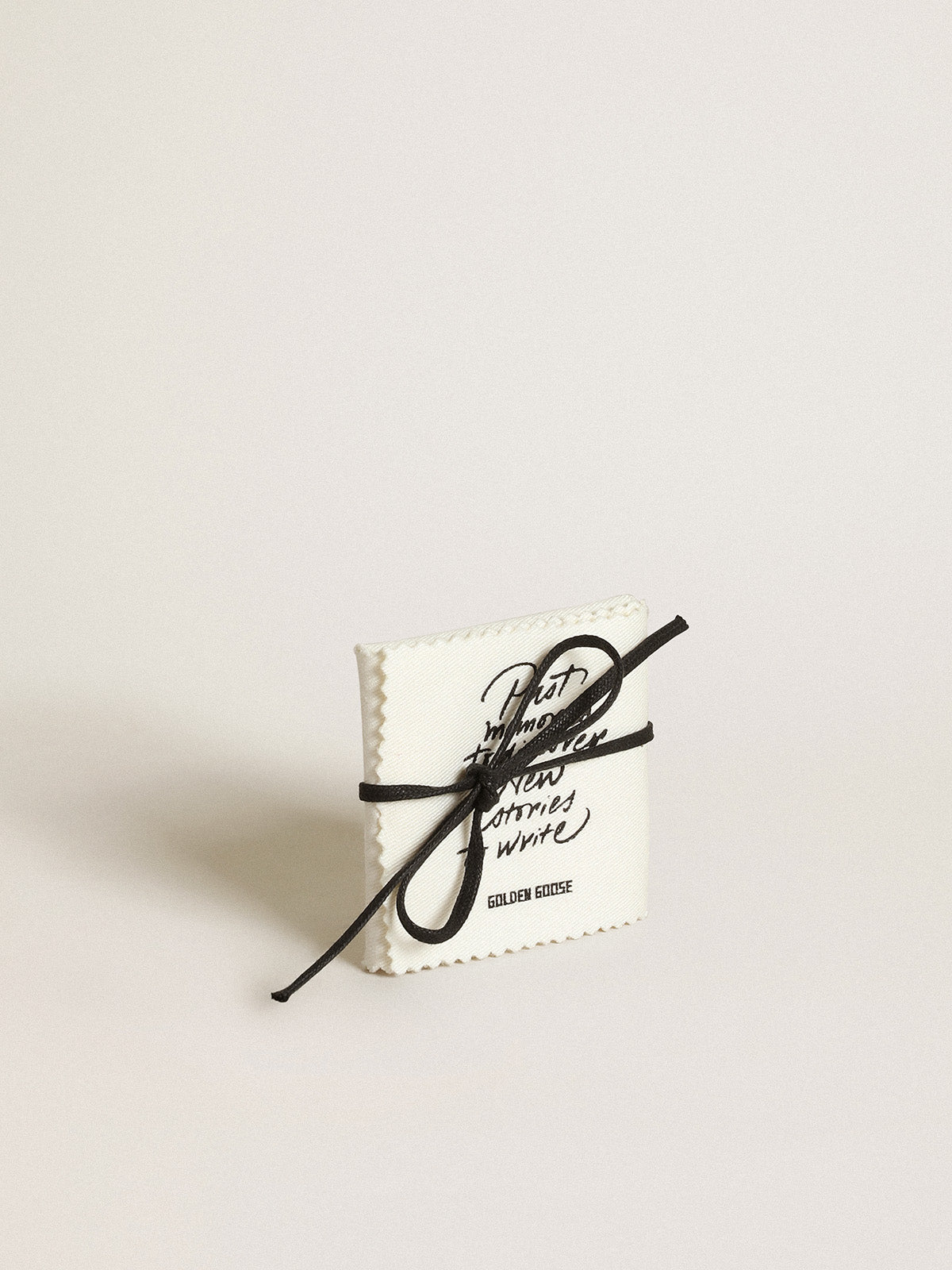 Women's stud earrings in antique gold color with decorative beads| Golden Goose
