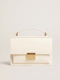 Venezia Bag in butter-colored boarded leather with gold details| Golden Goose