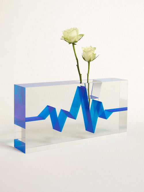 Exclusive HAUS of Dreamers vase in Plexiglas| Golden Goose