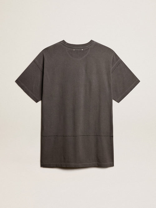 Exclusive HAUS of Dreamers T-shirt dress in anthracite| Golden Goose