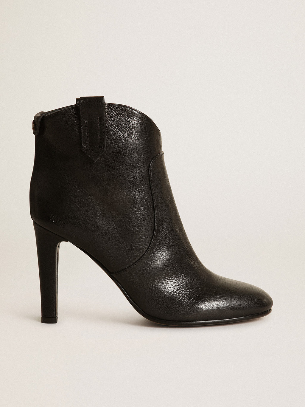 Black leather Kelsey ankle boots| Golden Goose