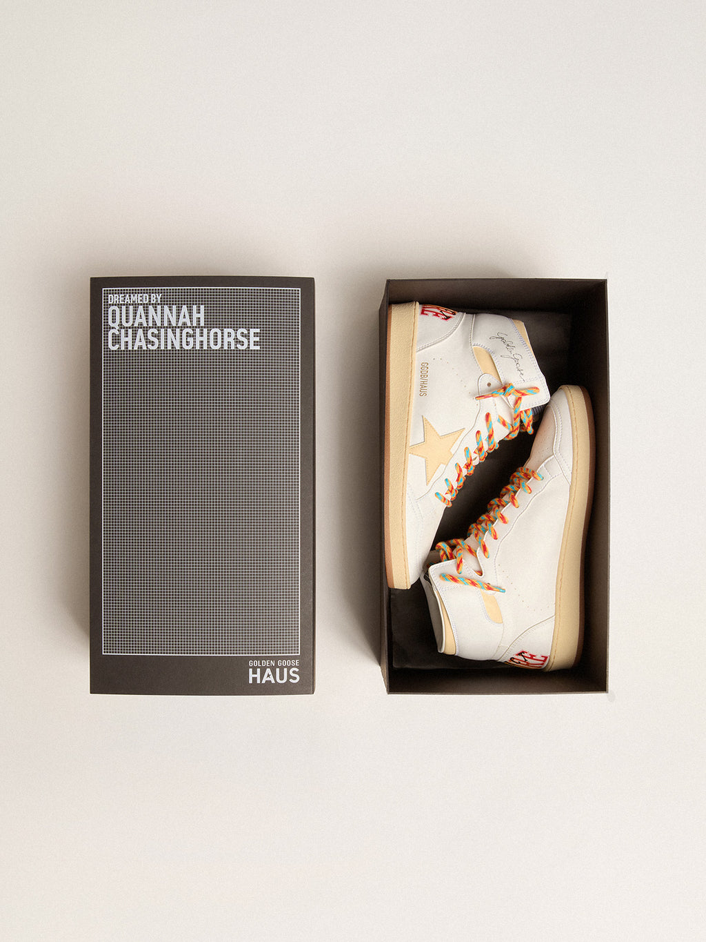 Women's Exclusive HAUS of Dreamers Sky-Star in bio-based material| Golden Goose