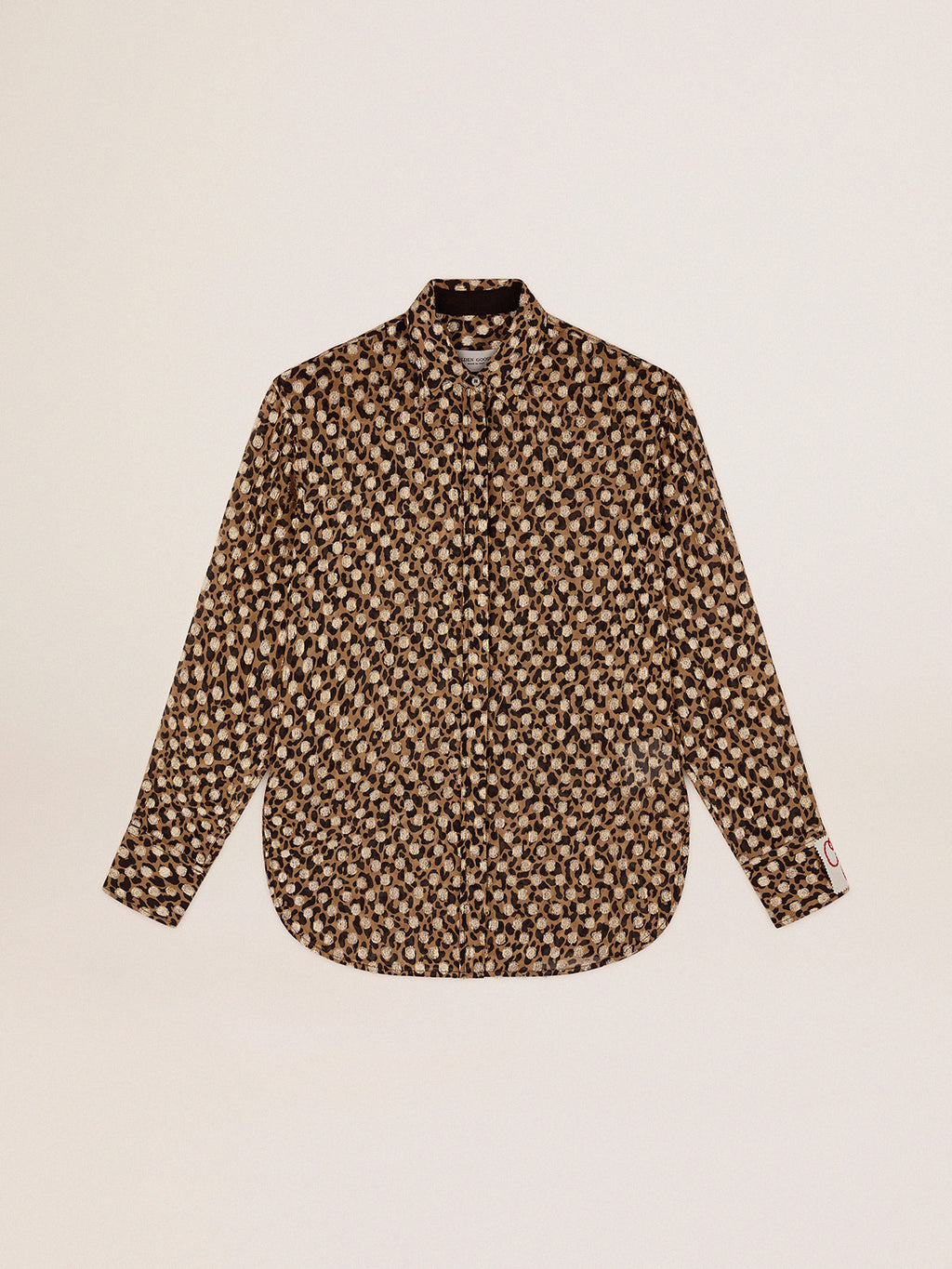 Women's animal print shirt| Golden Goose