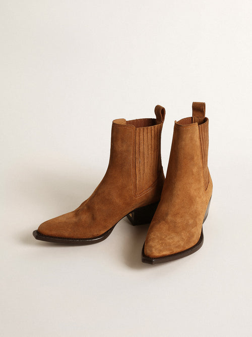 Debbie brown suede boots| Golden Goose