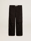 Black cargo pants| Golden Goose