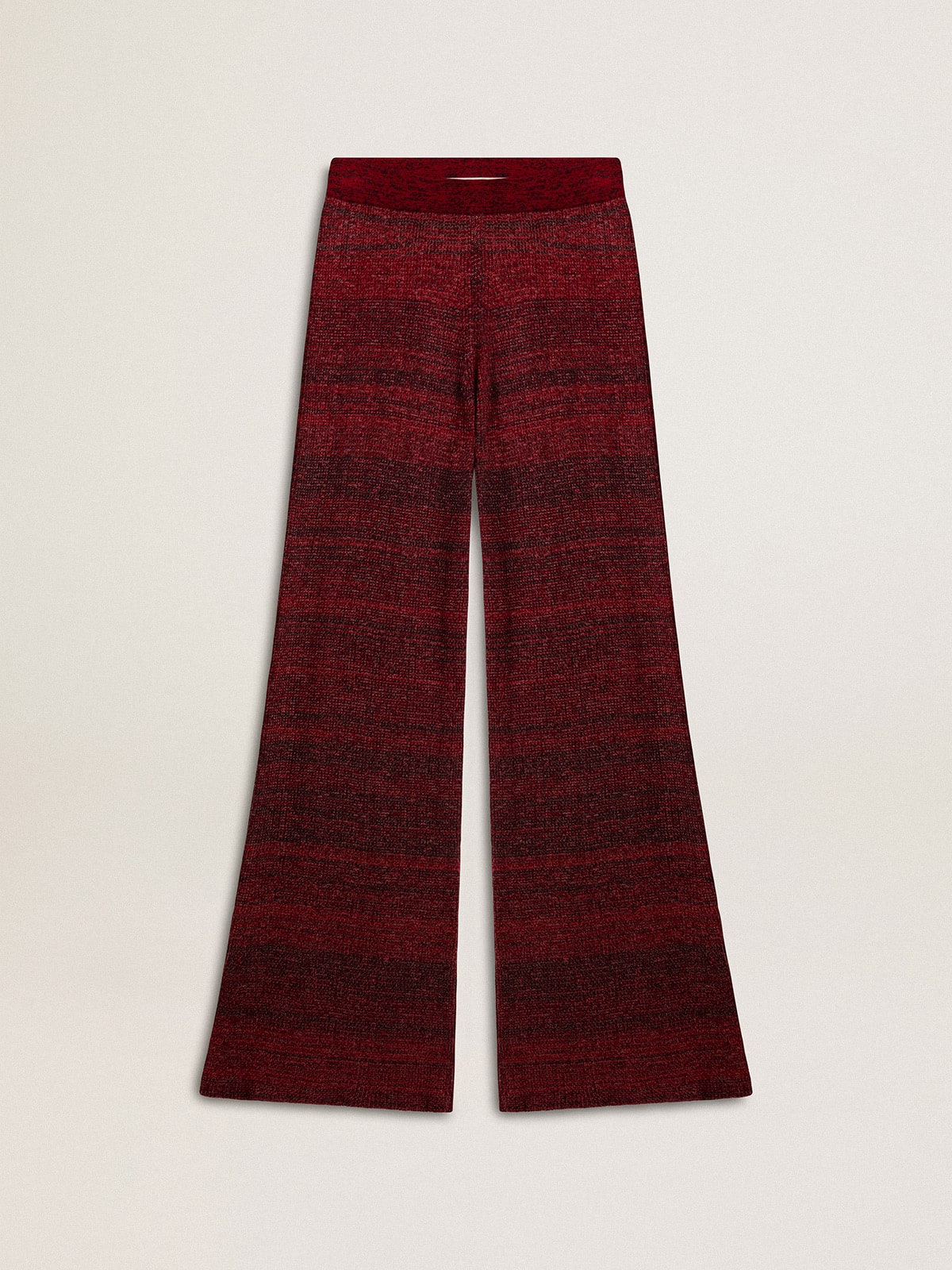 Irregular-striped cotton pants| Golden Goose