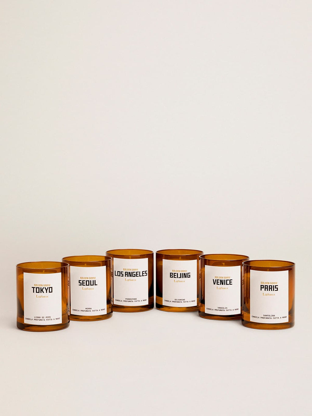 Los Angeles Essence Frangipane Scented Candle 200 g| Golden Goose