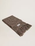 Multicolored wool scarf| Golden Goose