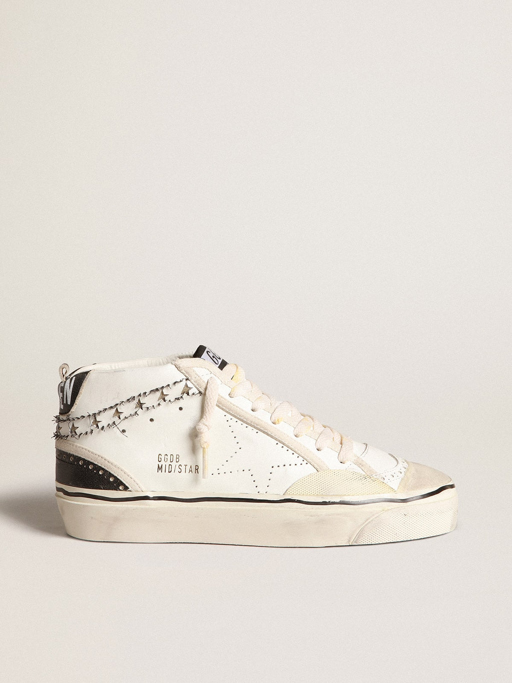 Hi Mid Star LAB with perforated star and flash with cut-out stars| Golden Goose