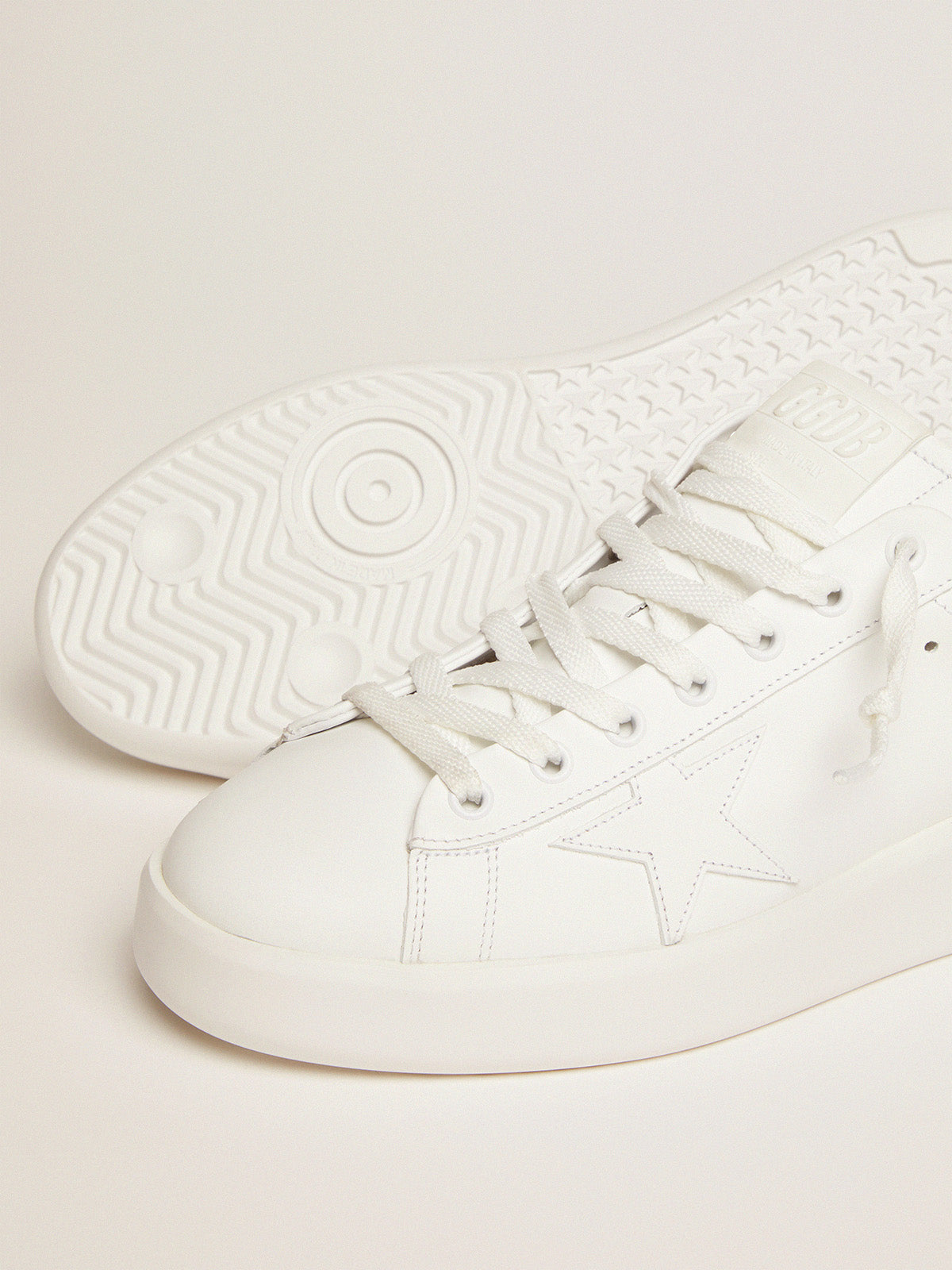 Women's Purestar with black heel tab| Golden Goose