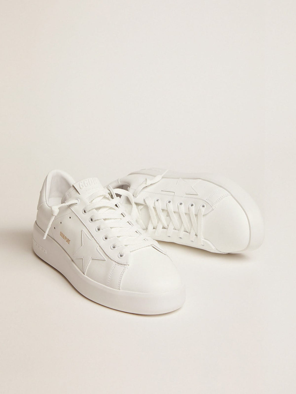 Women's Purestar sneakers in white leather| Golden Goose