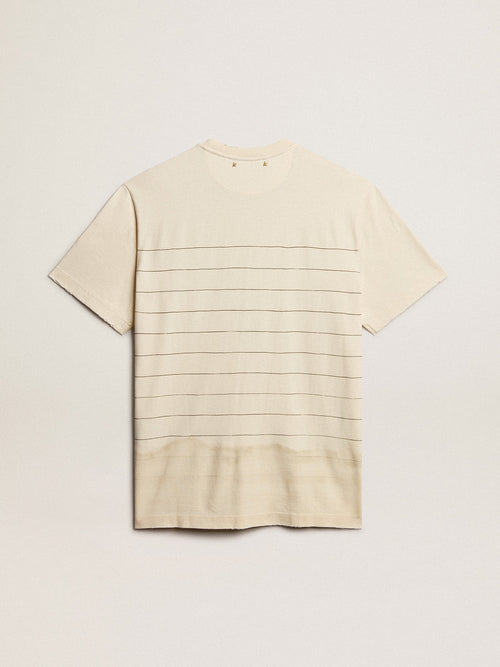 Exclusive HAUS of Dreamers women's T-shirt in heritage white| Golden Goose