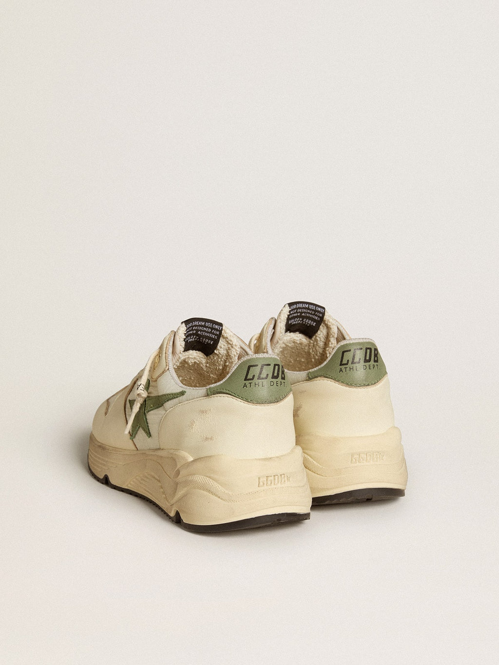 Women's Running Sole LTD in nylon and nappa with nubuck star and heel tab| Golden Goose